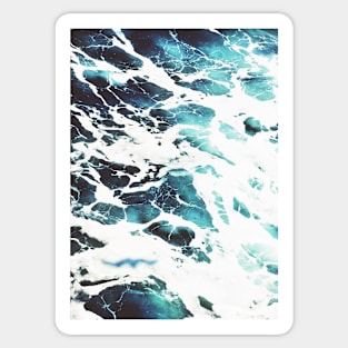 Landscape Blue water Sticker